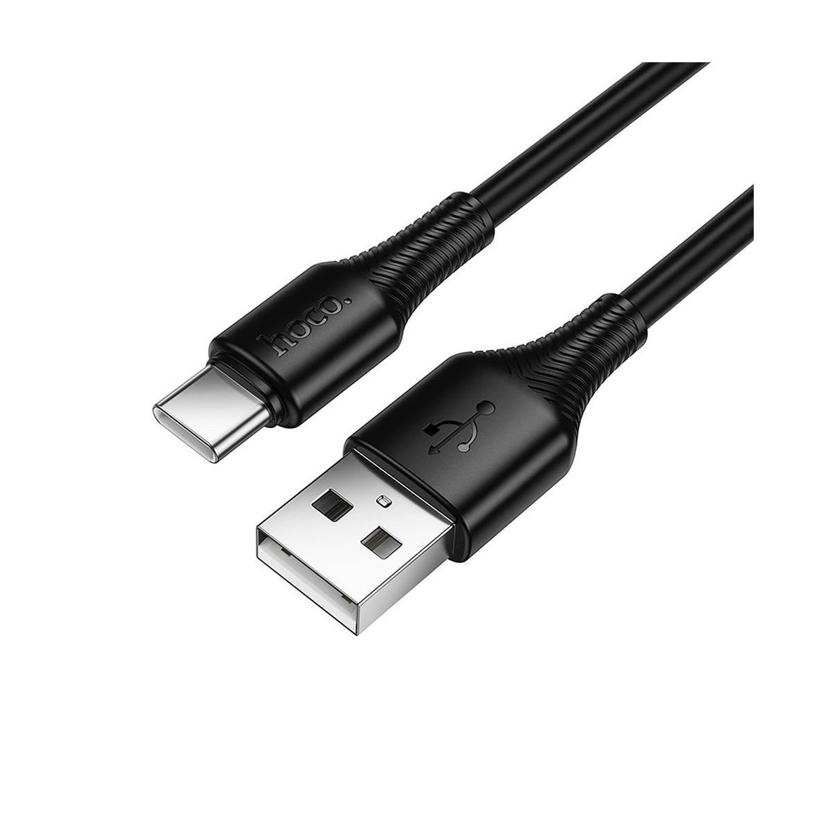 Kabel USB A do USB C Hoco 3A 1 m X120 czarny