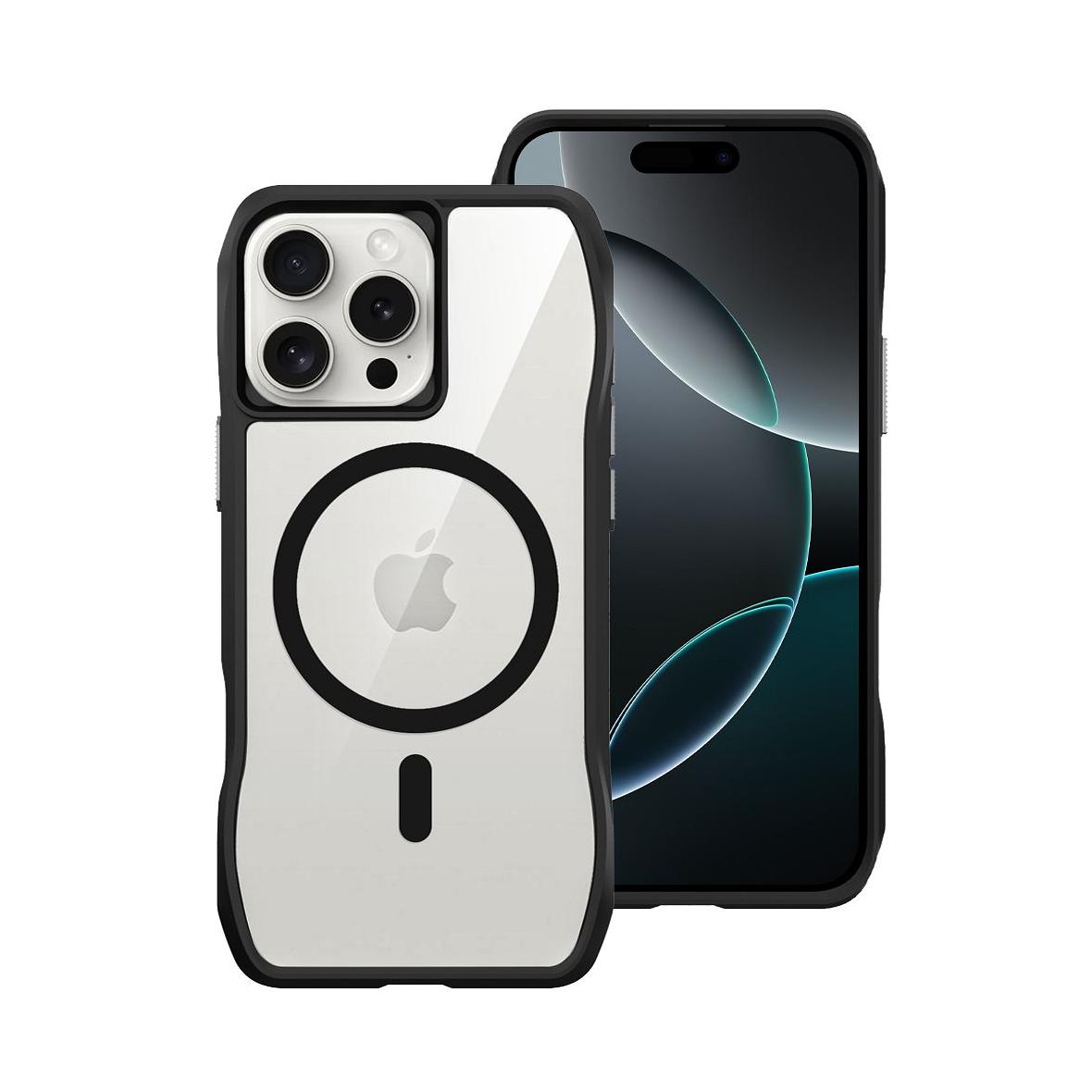 ROAR futerał SLIM DEFENDER kompatybilny z MagSafe do IPHONE 16 Pro czarny