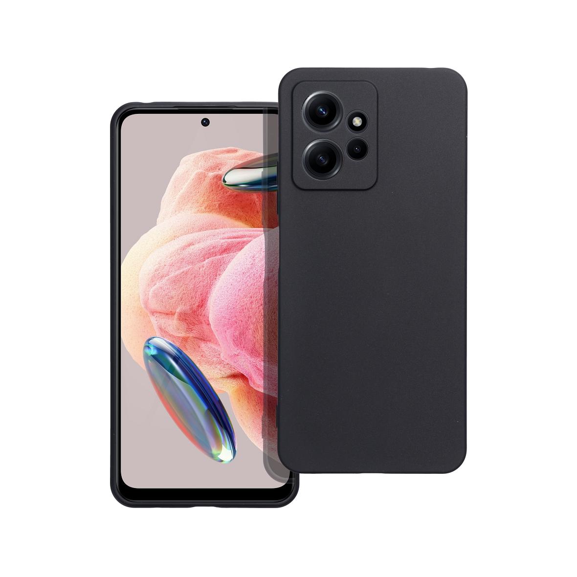 Futerał MATT do XIAOMI Redmi Note 12 4G czarny