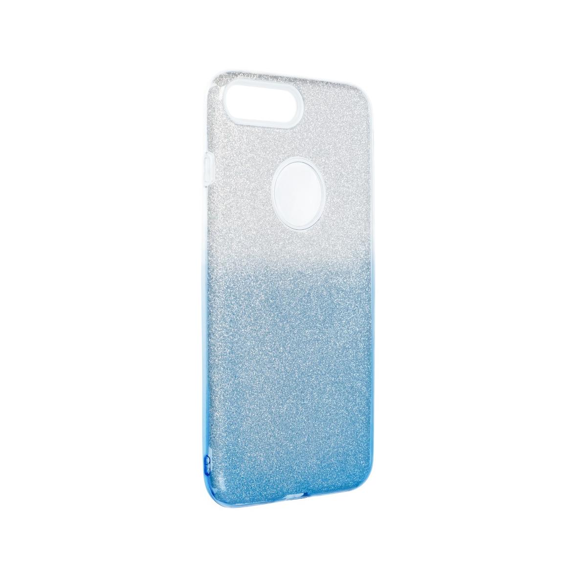 Futerał do iPhone 7 PLUS / 8 PLUS Shining transparentny niebieski