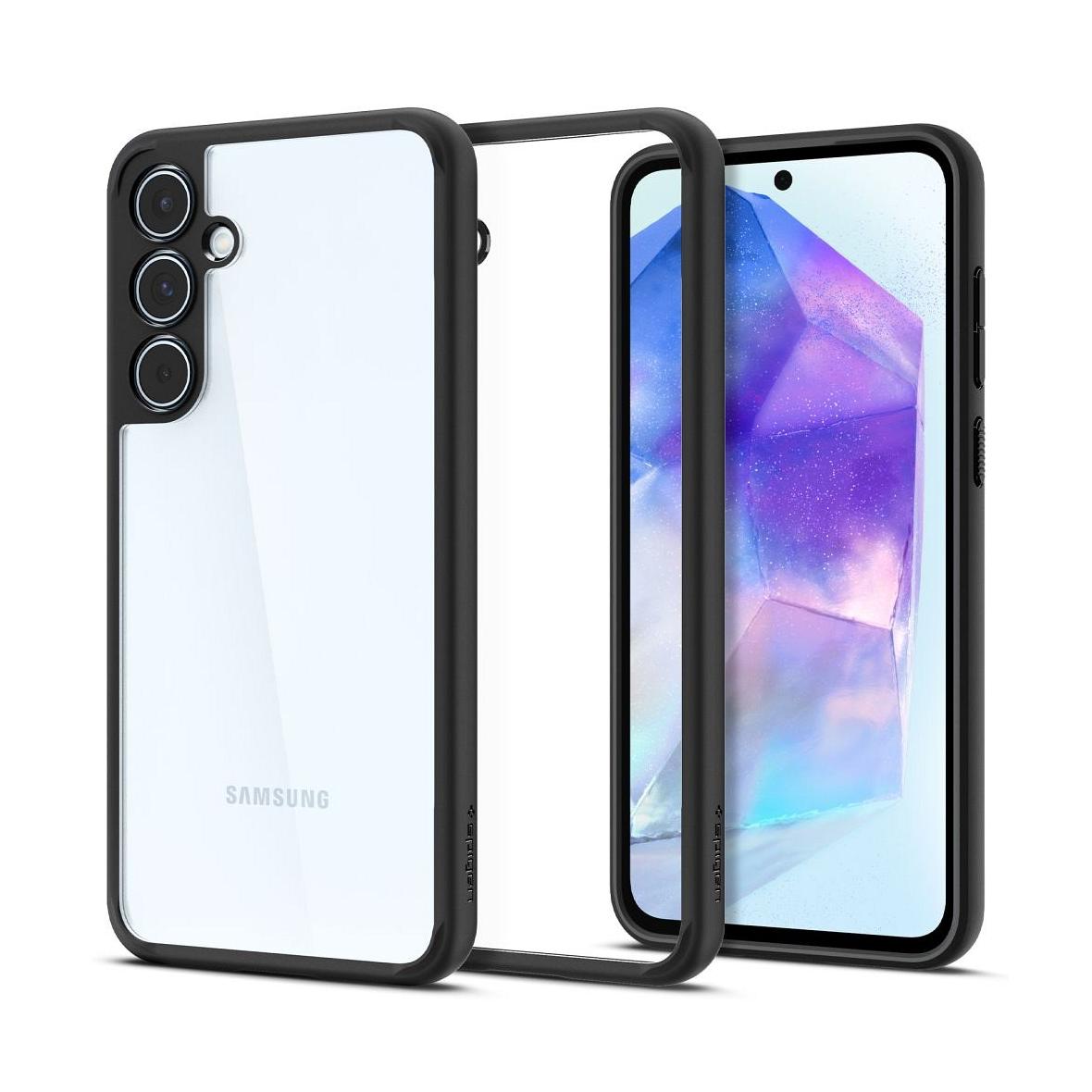 SPIGEN futerał ULTRA HYBRID do SAMSUNG A55 5G matte black