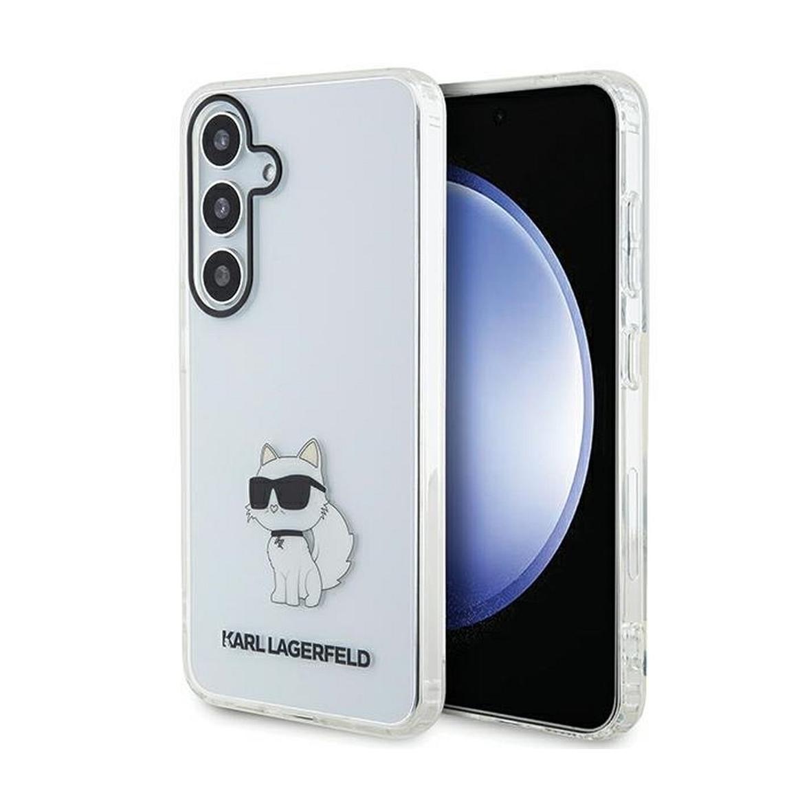 KARL LAGERFELD futerał do SAMSUNG S24 KLHCS24SHNCHTCT (IML NFT CHOUPETTE) transparentny