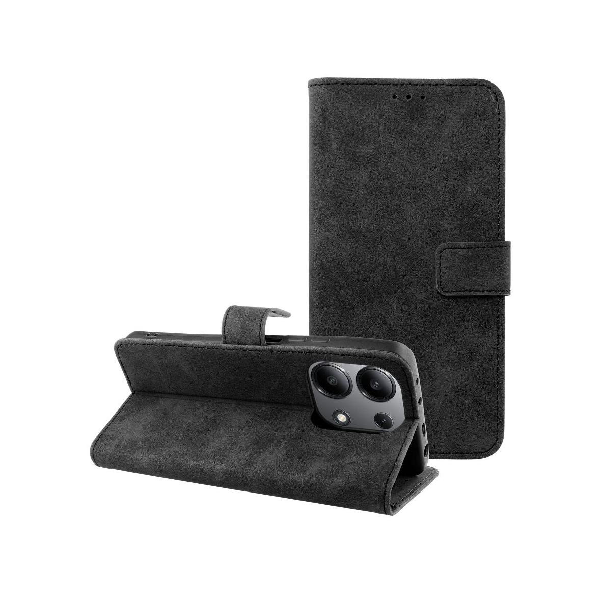Etui z klapką na Xiaomi Redmi NOTE 13 4G Tender Book czarne
