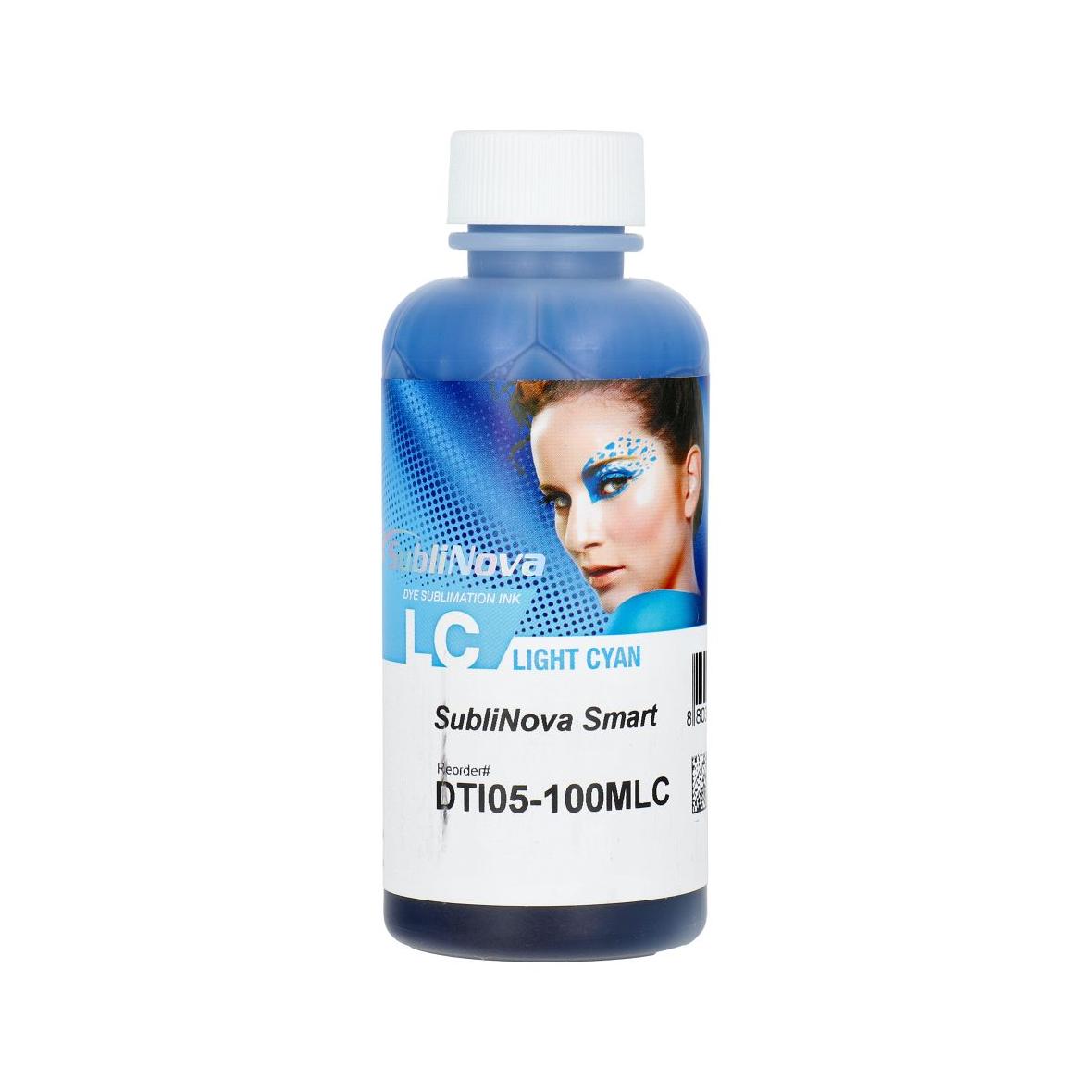 Tusz do sublimacji SUBLINOVA smart - light CYAN - 100 ml