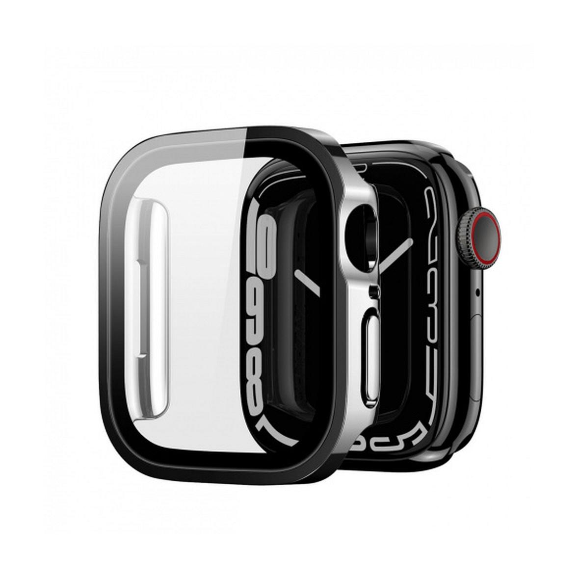 DUX DUCIS futerał HAMO ochronny ze szkłem do Apple Watch 7 / 8 / 9 45 mm czarny