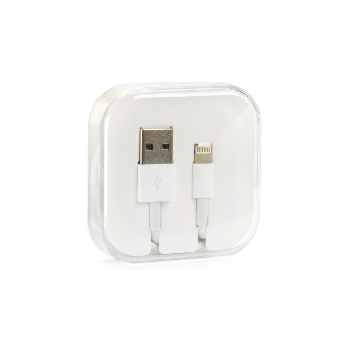 Kabel USB A do Lightning 1A 1 m HD4 box biały