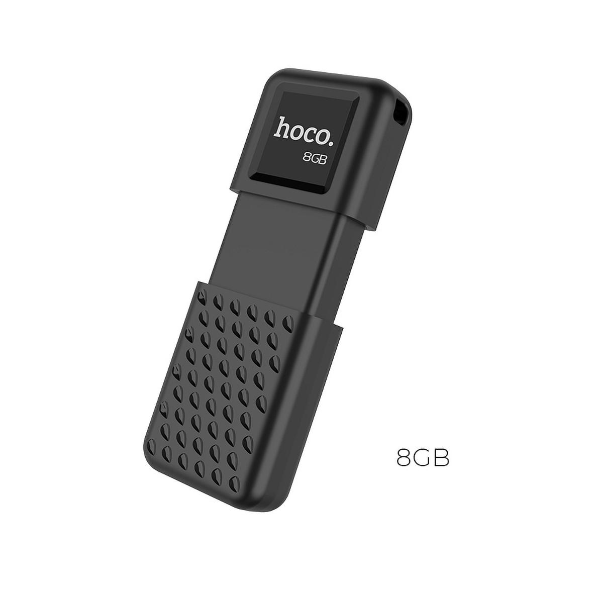 Pendrive 8GB USB 2.0 (USB A) Hoco UD6 czarny