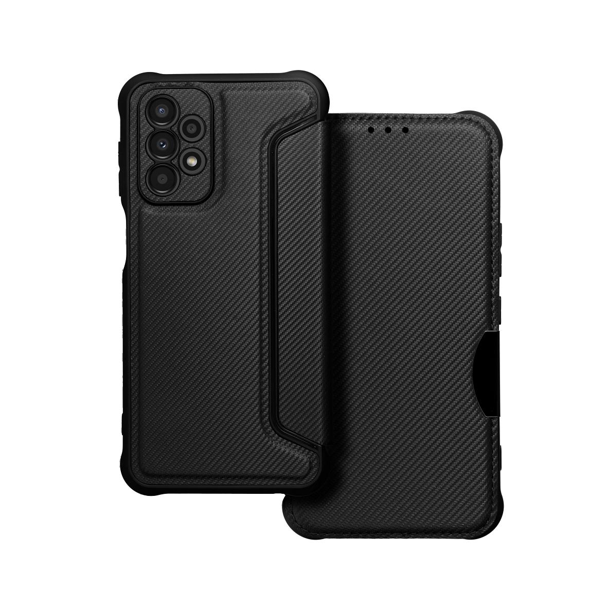 Etui z klapką na Samsung A23 5G Razor Book czarne