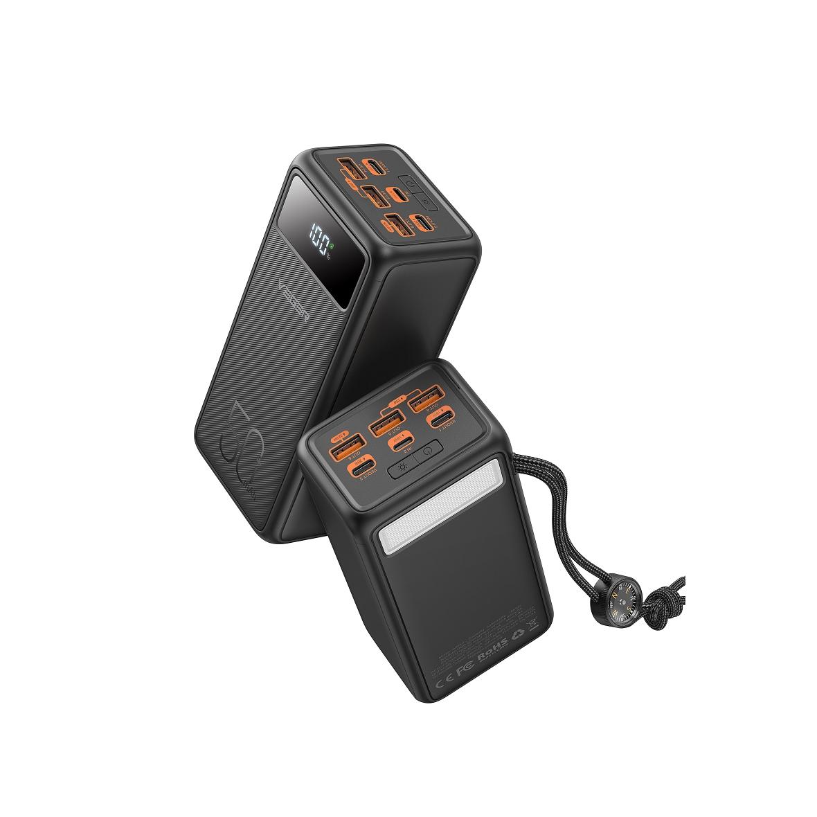 Powerbank Veger Tank Lite (W5001) PD QC3.0 5A 22,5W  50000 mAh czarny