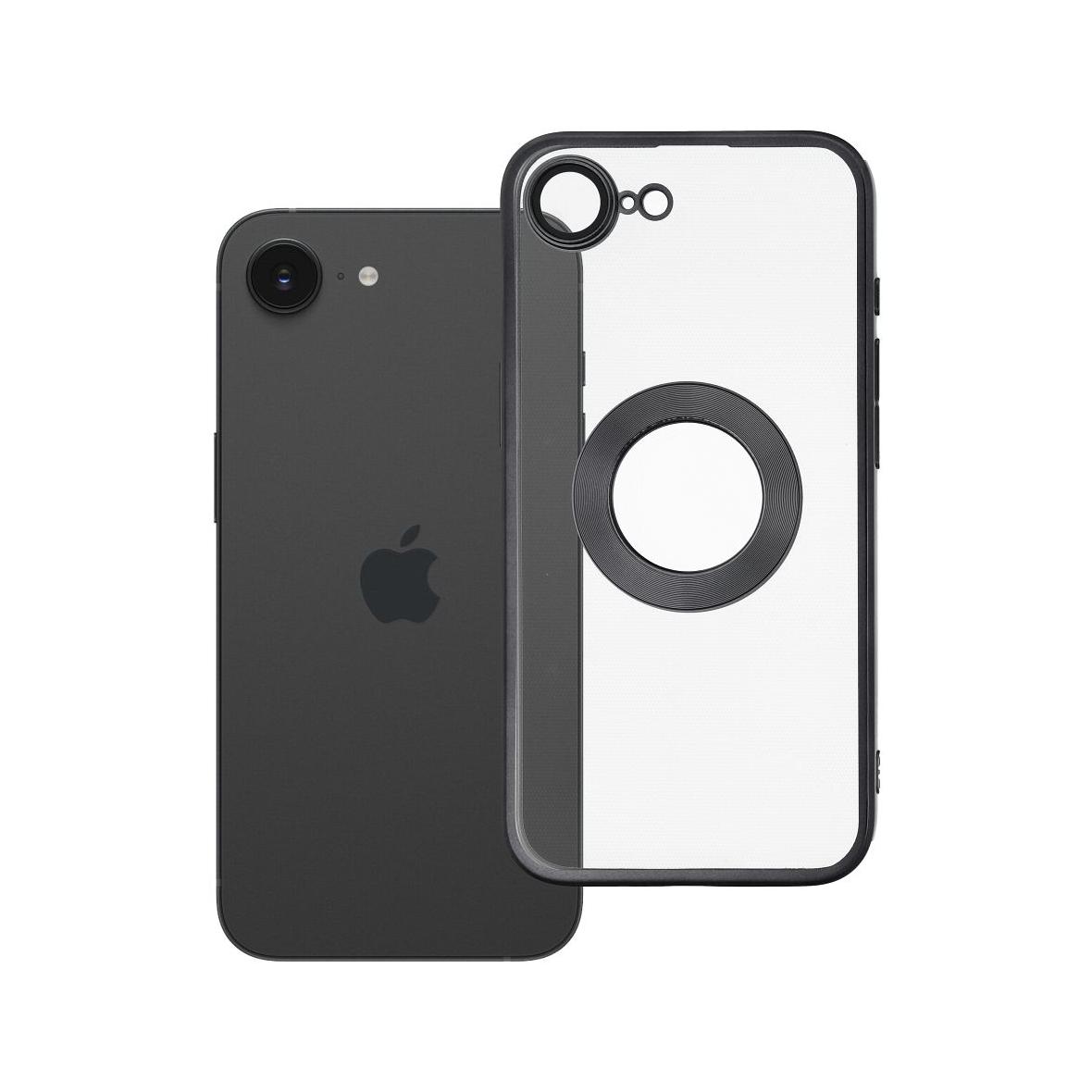 Futerał do iPhone 16e (SE 4 2025) / 17e Glam czarny