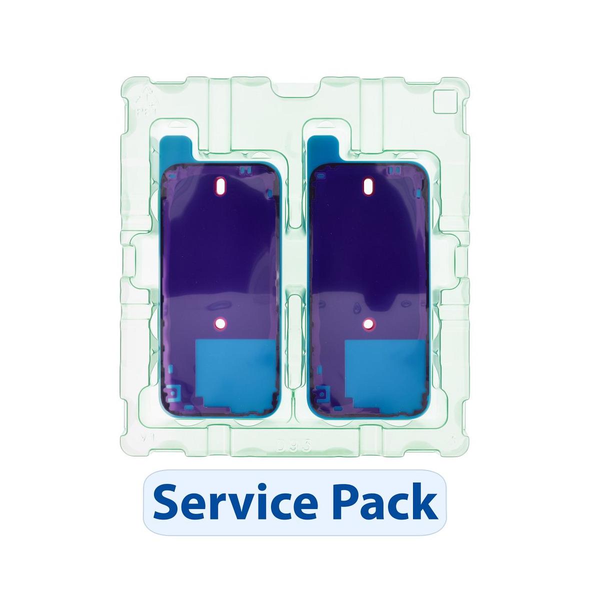 ServicePack 923-11071 Taśma klejąca uszczelka tylna obudowa do iPhone 16 Pro (opakowanie 30szt)