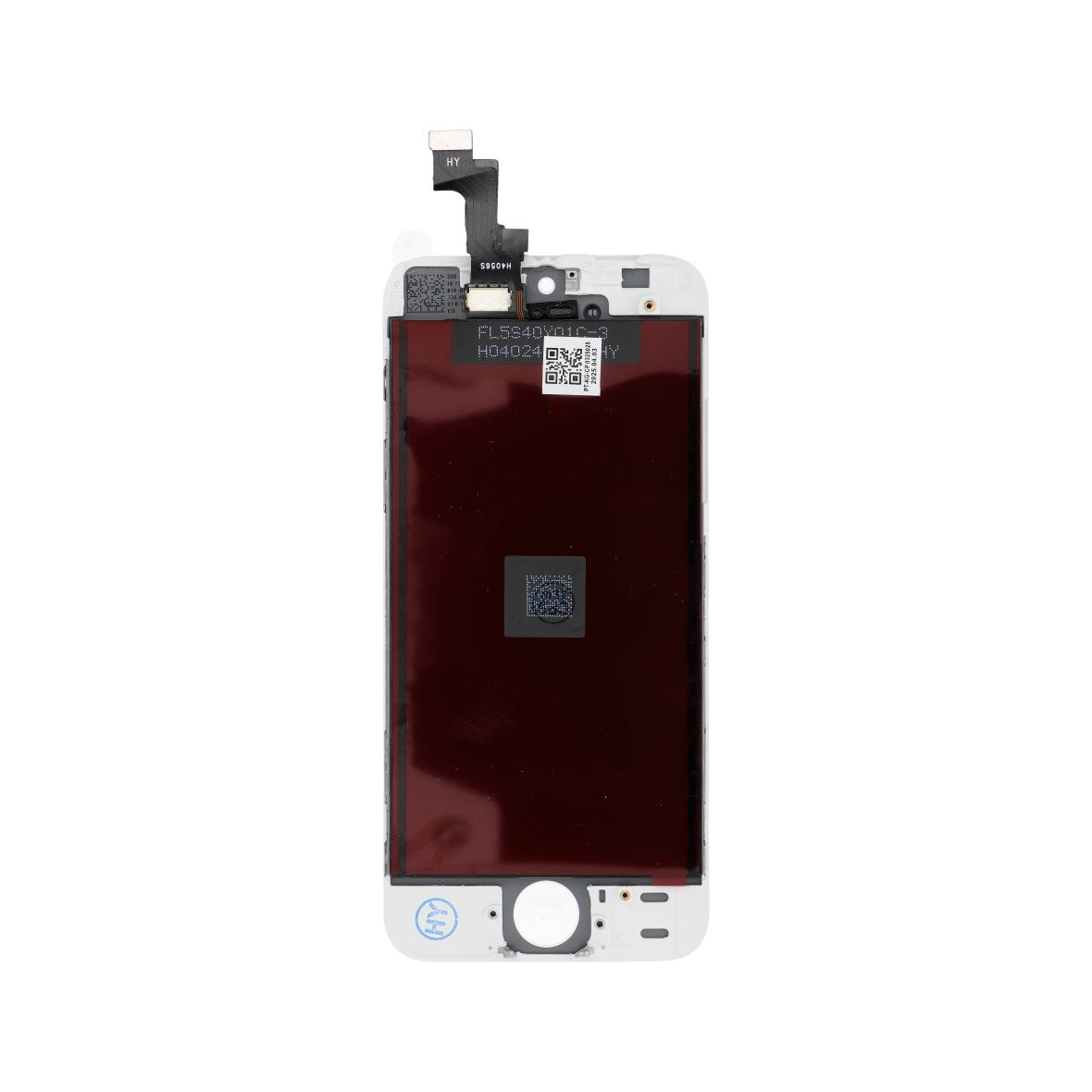 FixCell wyświetlacz do IPHONE 5S SE (1gen) biały (wysoka jasność)