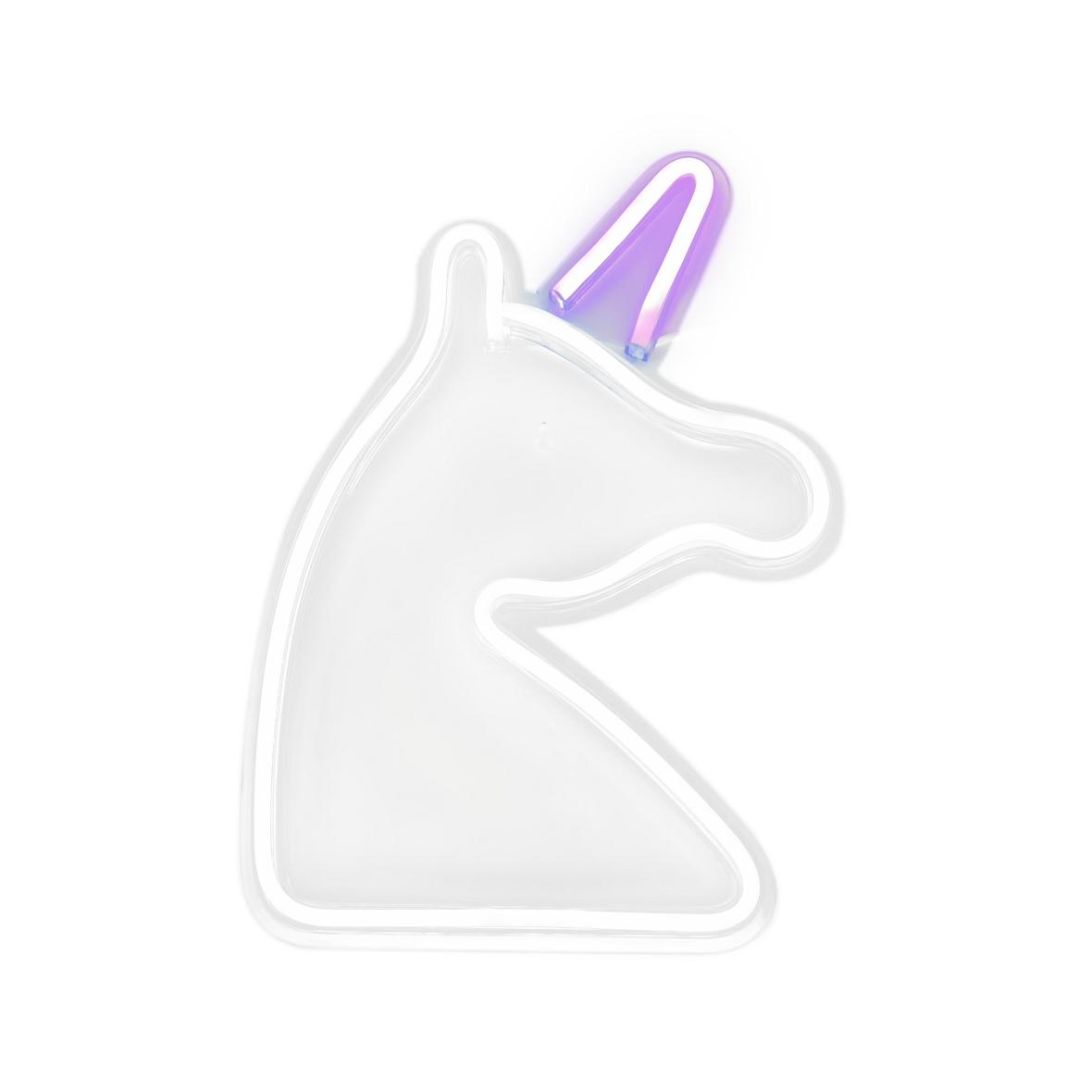 NEON NA ŚCIANĘ LED na USB - Jednorożec 2 model
