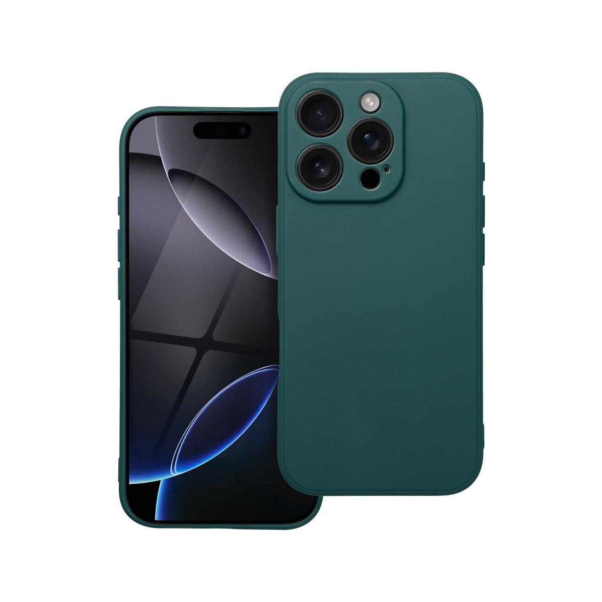 Futerał do iPhone 16 PRO Matt ciemnozielony