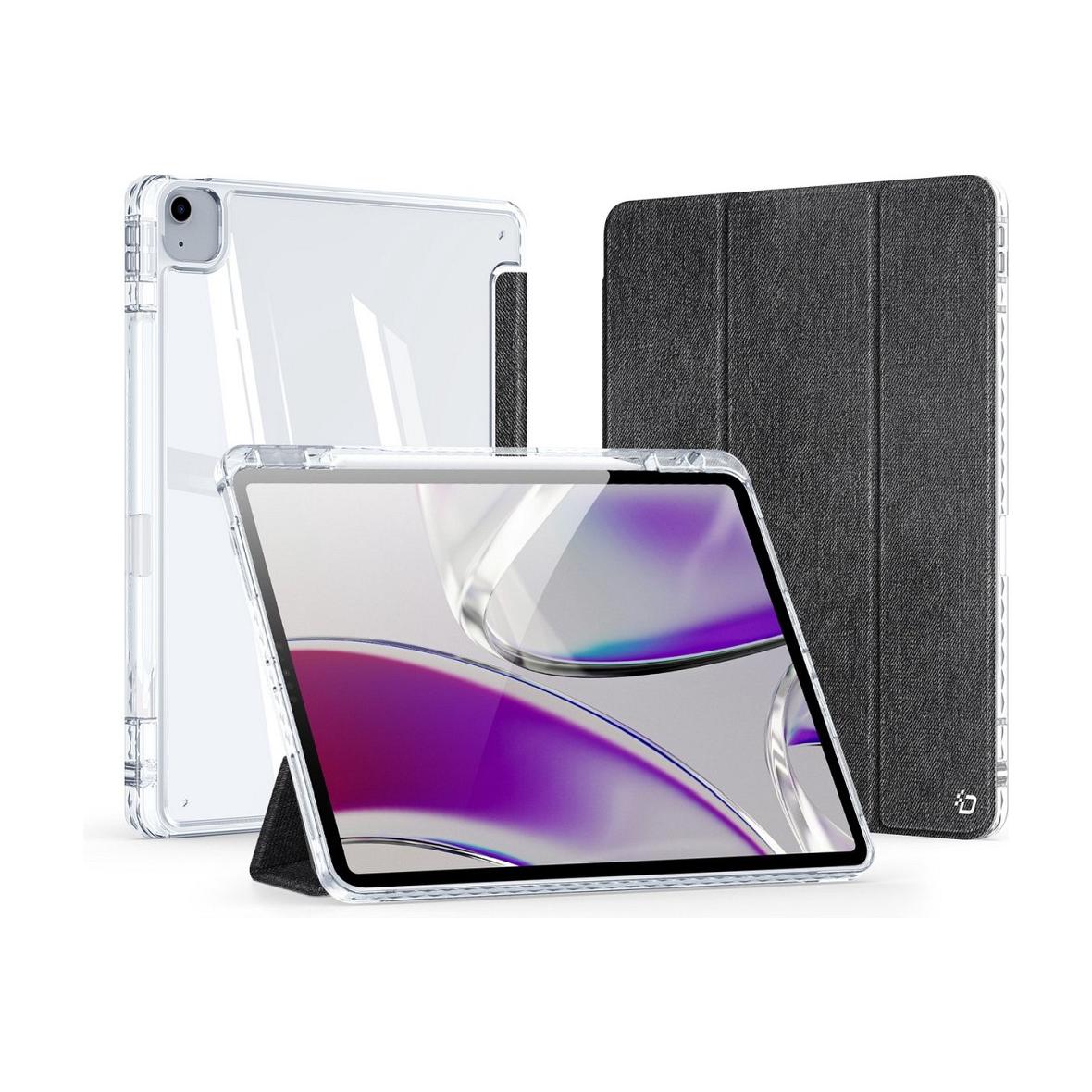 DUX DUCIS etui UNID składane z miejscem na rysik do iPad Air 13 (2024) / Pad Pro 12.9 (2018/2020/2021/2022) czarne