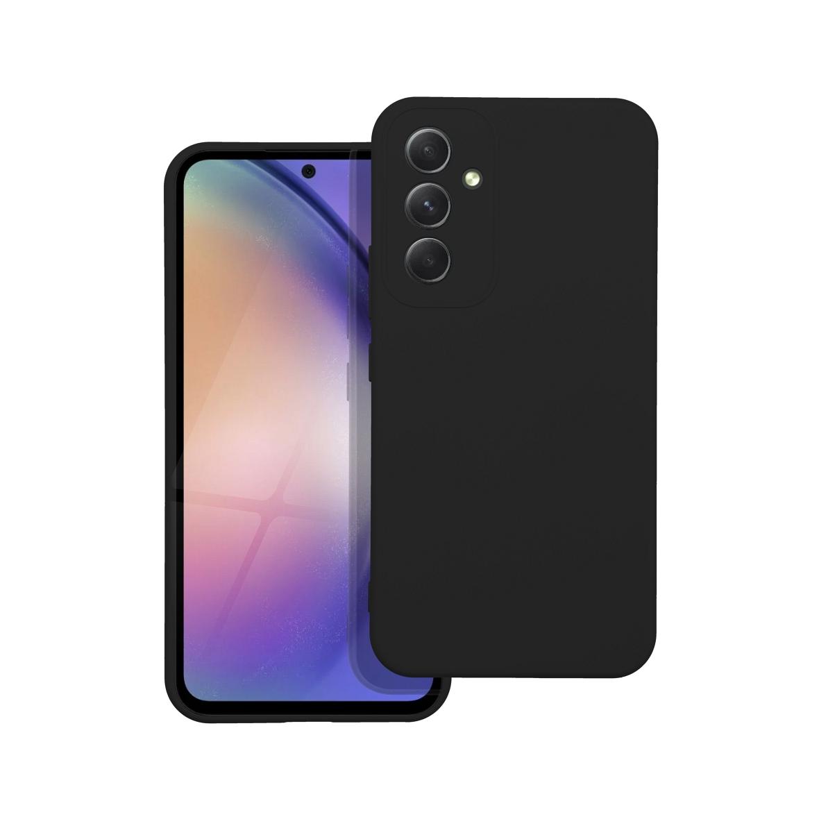 Futerał do Samsung A54 5G Silicone czarny