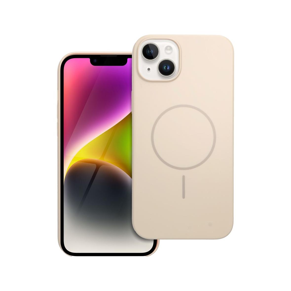 Etui na iPhone 14 PLUS Glossy Mag Cover zgodny z MagSafe białe