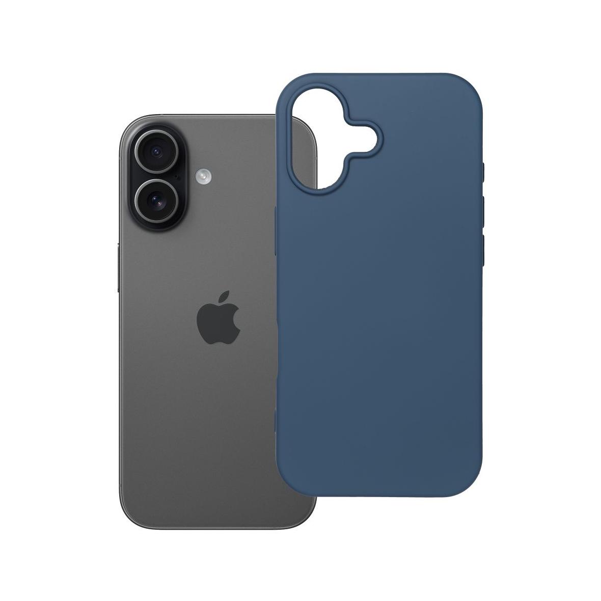 Futerał do iPhone 17 Silicone niebieski