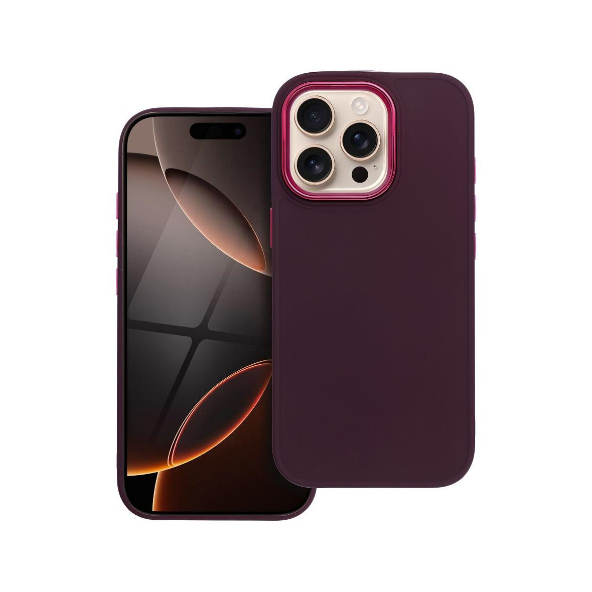 Futerał do iPhone 16 PRO Frame fioletowy