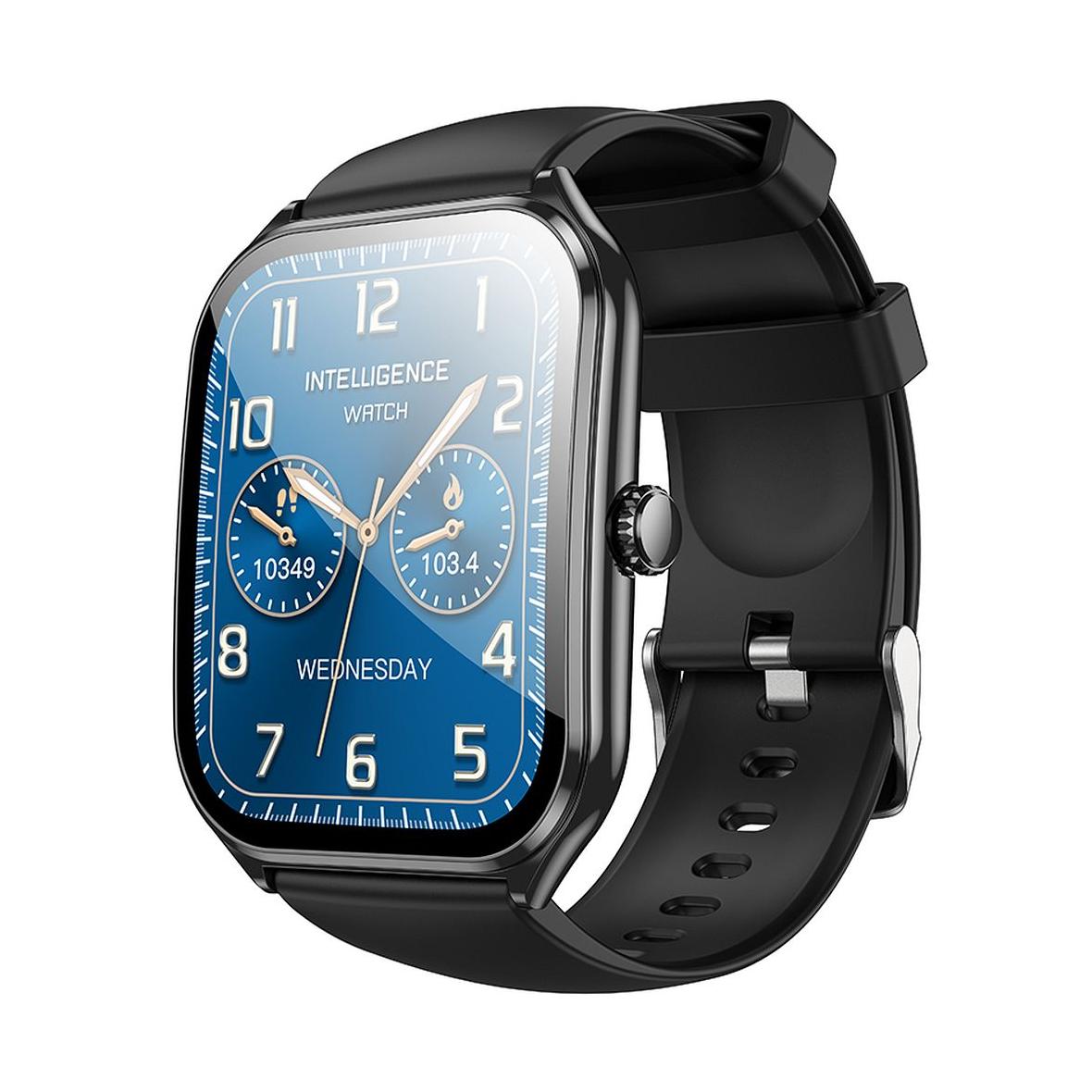 Smartwatch Hoco 1,96" AMOLED IP67 z funkcją rozmowy Y28 czarny