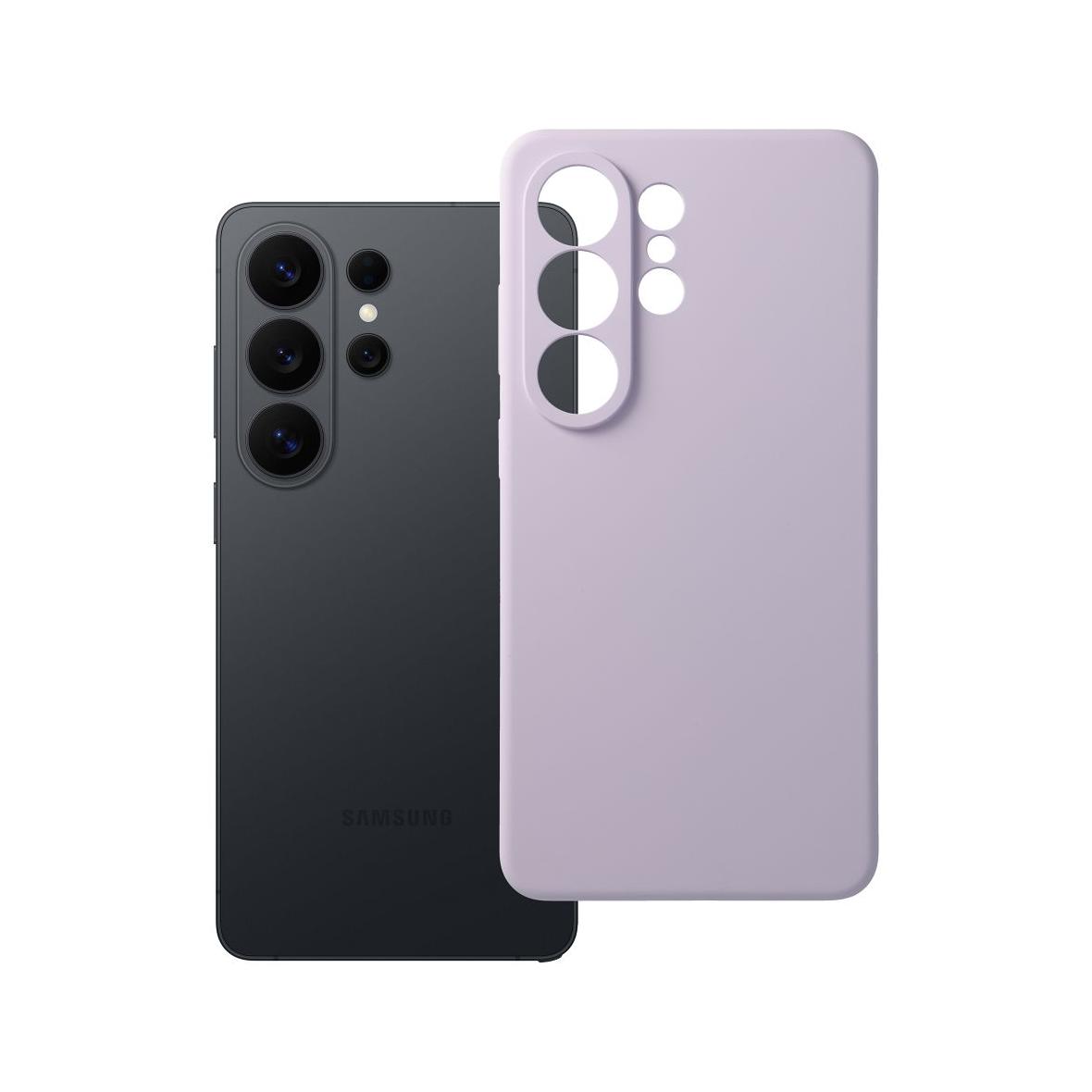 Etui na Samsung S26 ULTRA Forcell F-Protect Rubber Premium zgodny z MagSafe fiołkoworóżowy 0INT