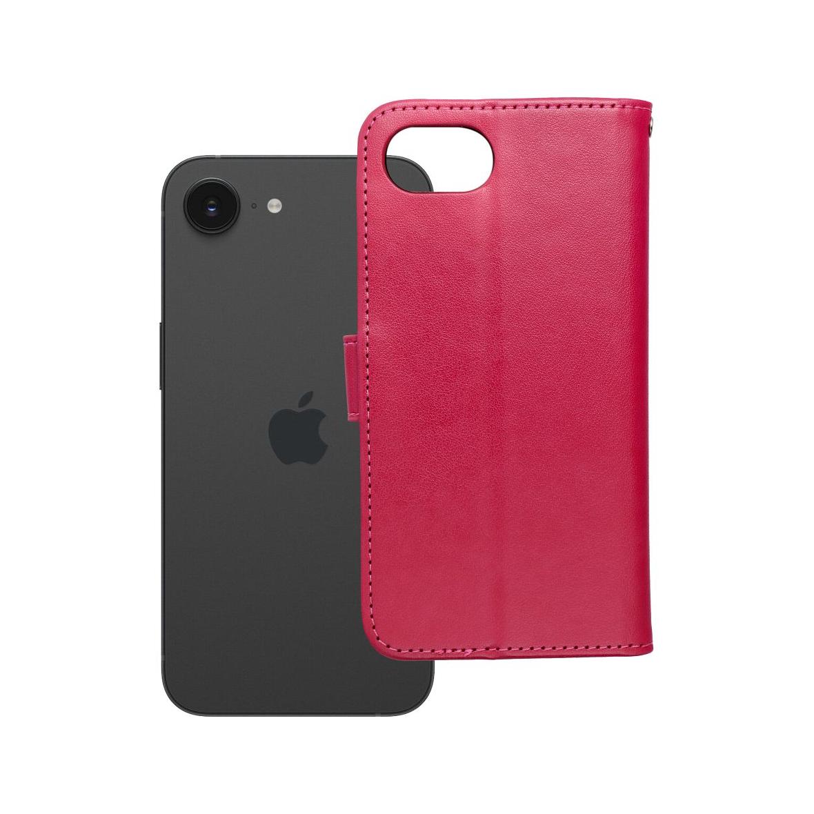 Etui z klapką na iPhone 16e (SE 4 2025) Mezzo Book łapacz snów magenta