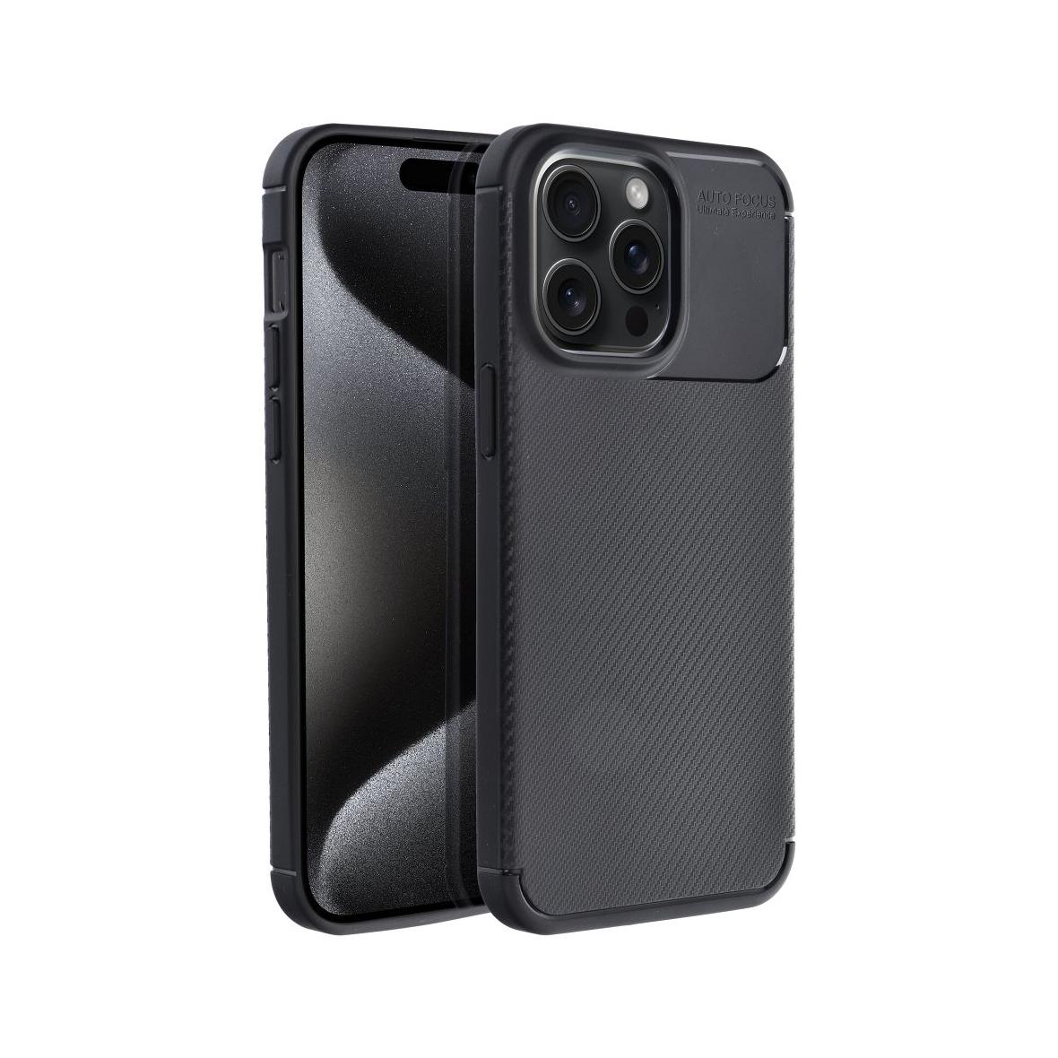Futerał do iPhone 15 PRO MAX Carbon Premium czarny
