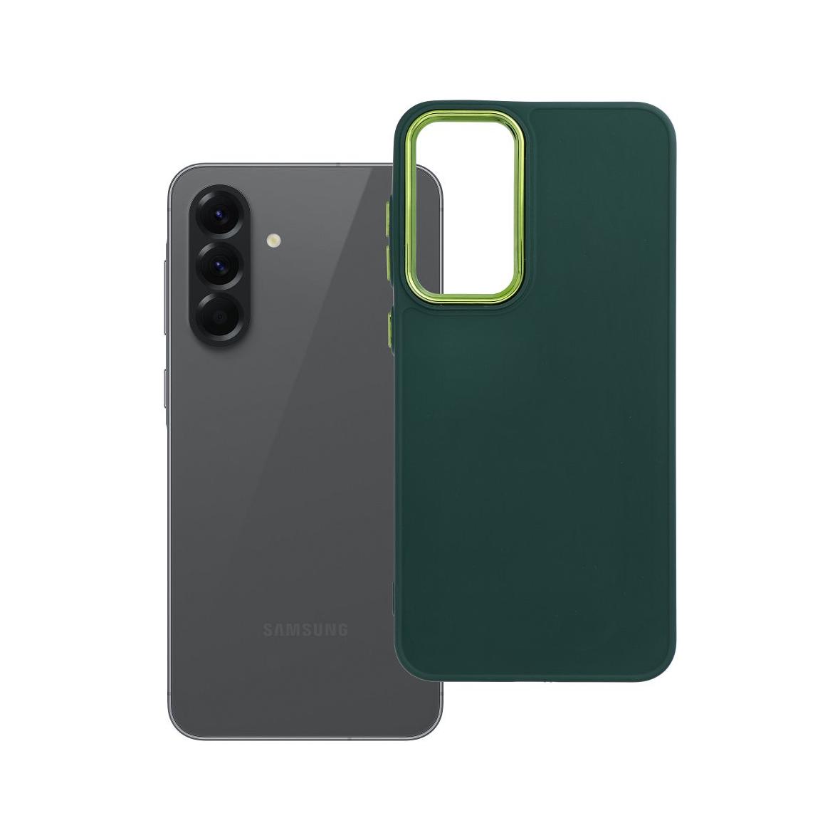 Futerał do Samsung A56 5G Frame zielony
