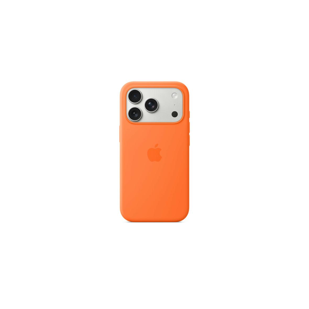 iPhone 17 Pro Silicone Case with MagSafe – Orange 0INT