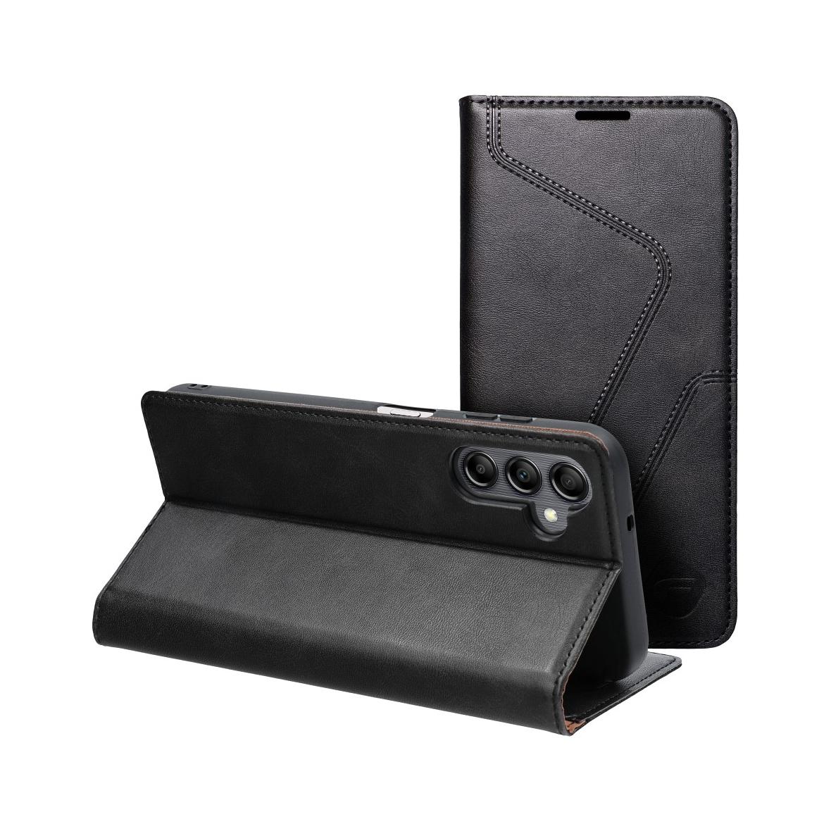 Pokrowiec na Samsung A14 4G / A14 5G Forcell F-Protect RFID Blocker Book czarny