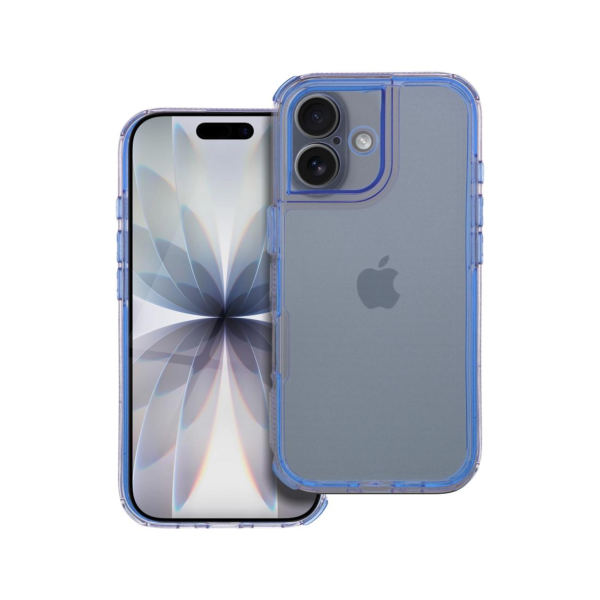 Futerał do iPhone 17 Matrix Clear niebieski