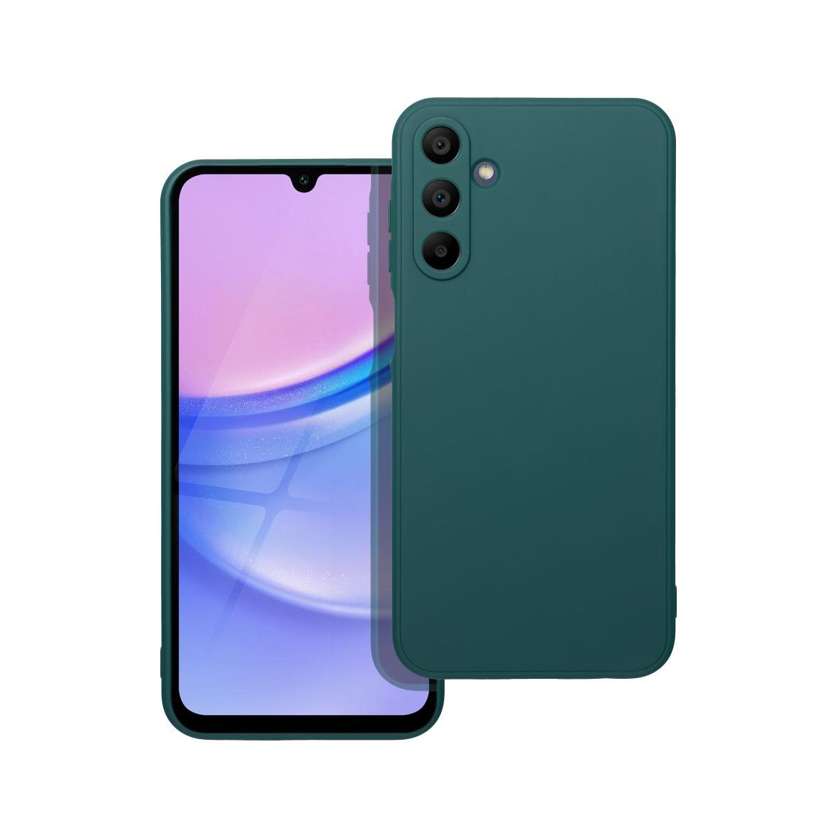 Futerał do Samsung A15 5G / A15 4G Matt ciemnozielony