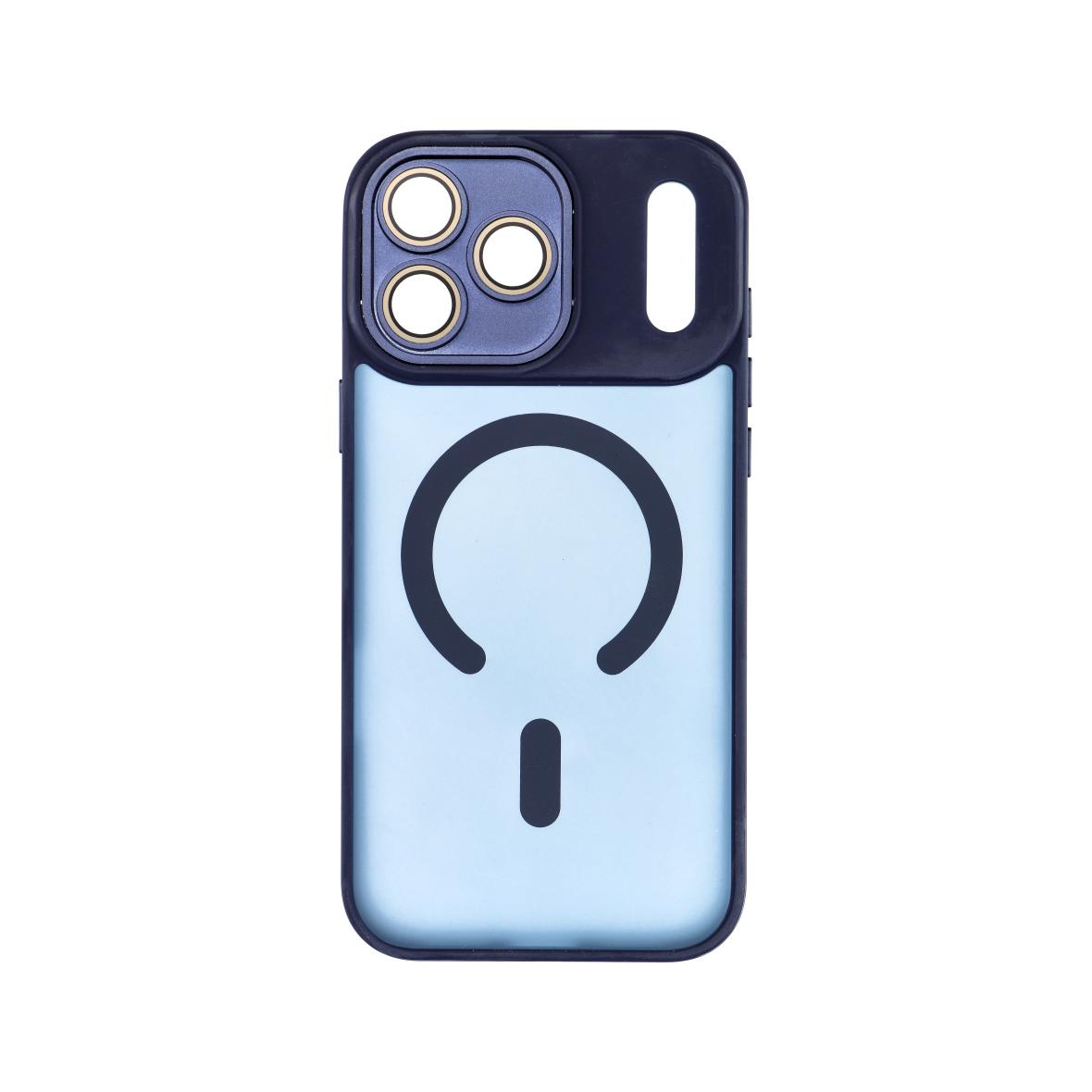 Futerał do iPhone 17 PRO MAX Variete Mag Cover zgodny z MagSafe granatowy