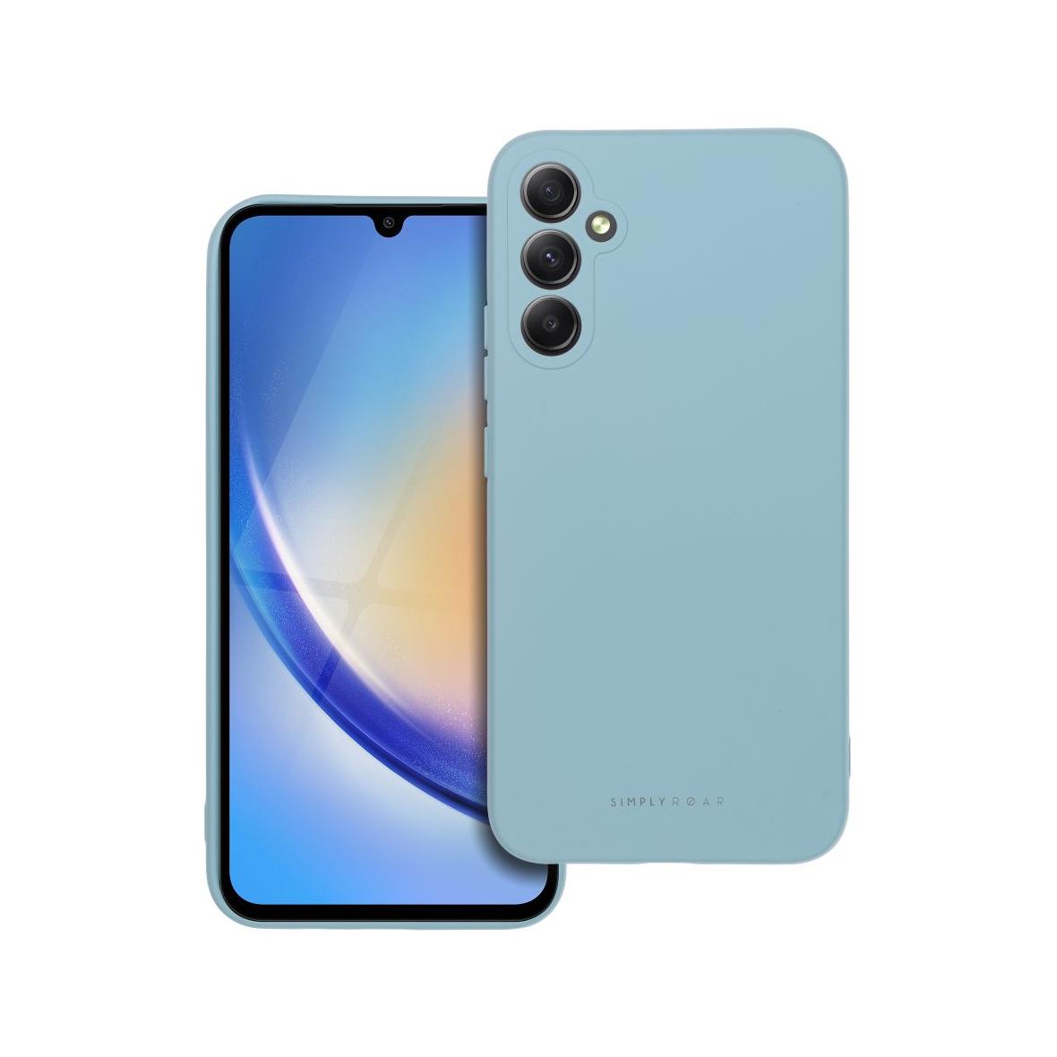 ROAR futerał SPACE do SAMSUNG A34 5G Niebieski