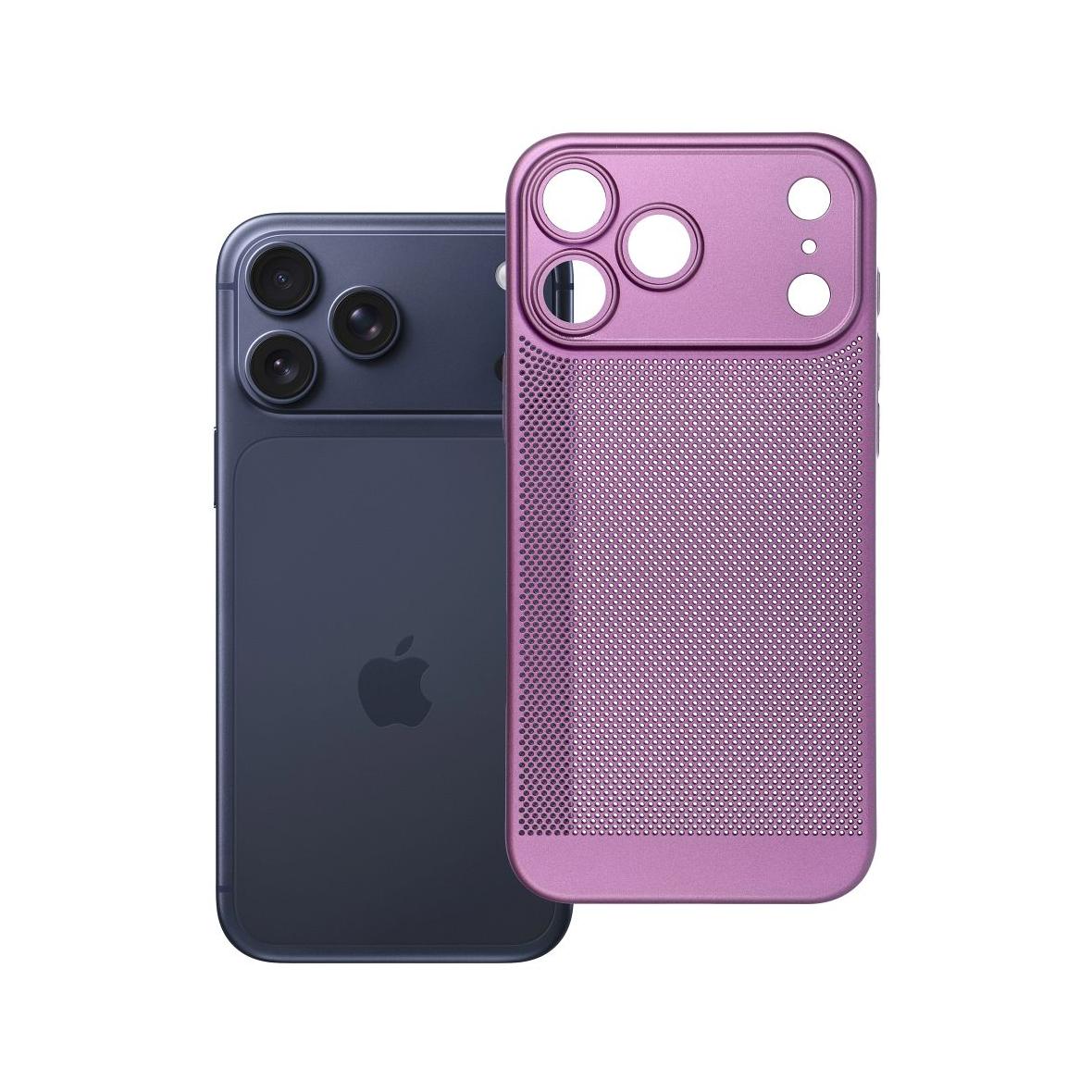 Futerał do iPhone 17 PRO MAX Breezy fioletowy