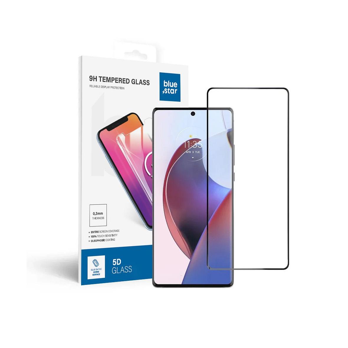 Szkło hartowane do Motorola Edge 30 ULTRA Blue Star 5D czarne