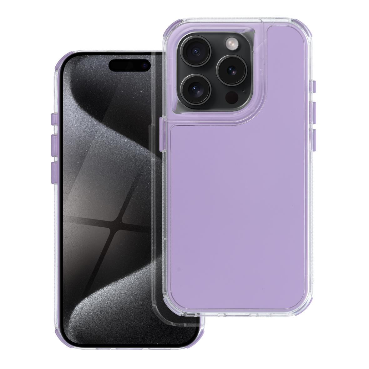 Futerał do iPhone 12 / 12 PRO Matrix jasnofioletowy