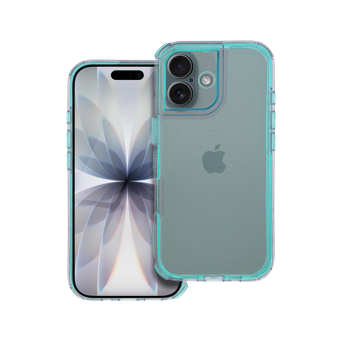 Futerał do iPhone 17 Matrix Clear miętowy