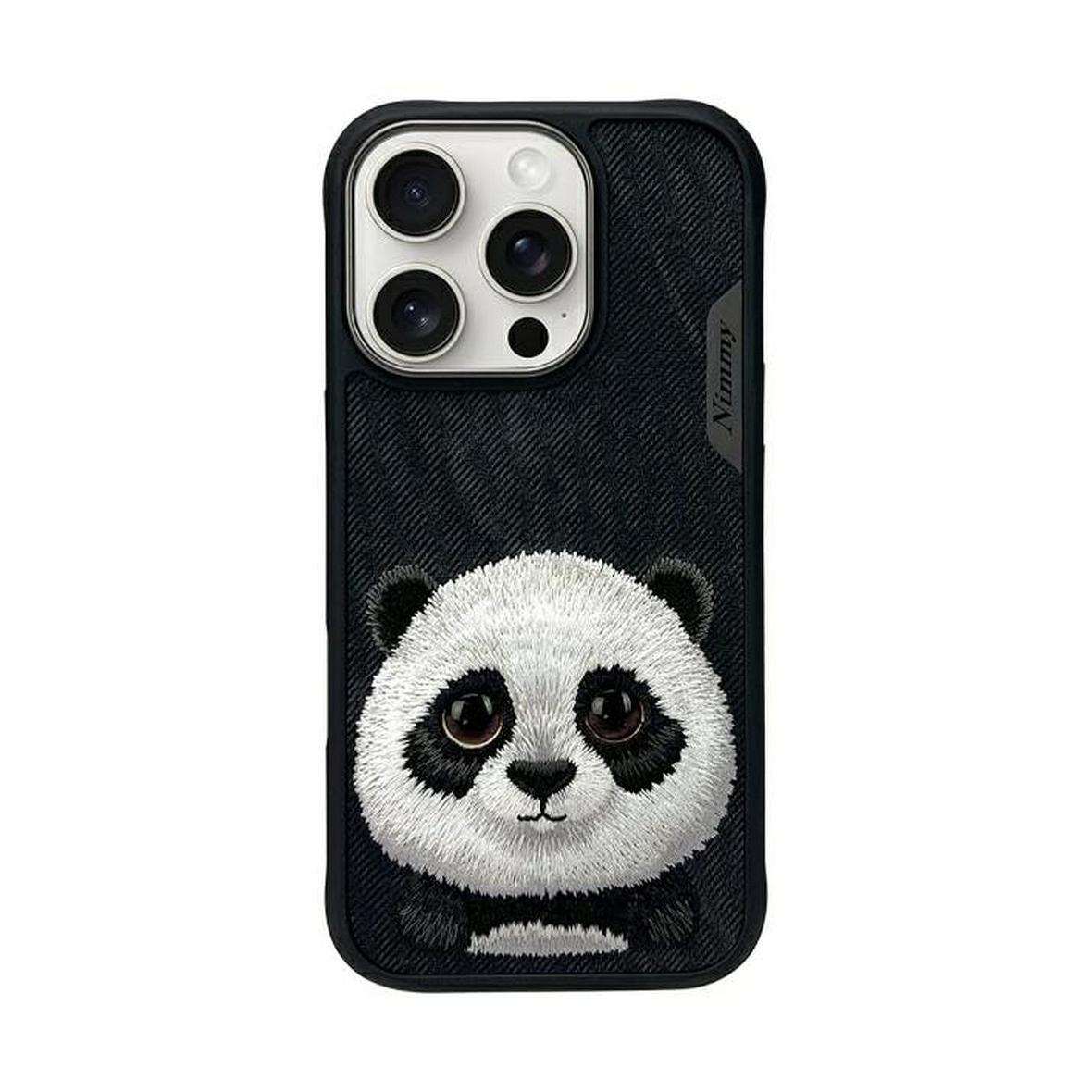 NIMMY futerał BIG EYED PET 2.0 Panda do IPHONE 16 Pro Max czarny