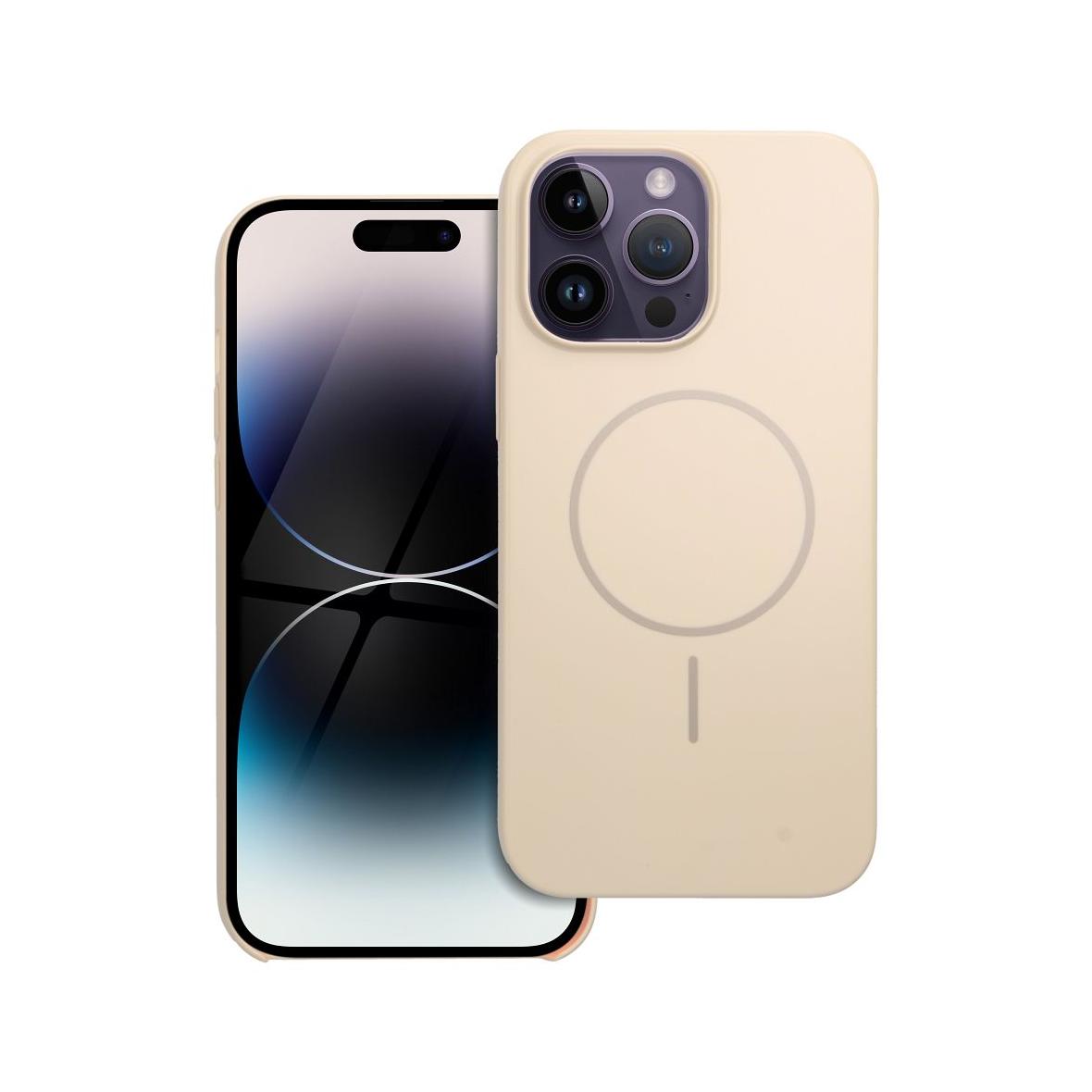 Etui na iPhone 14 PRO MAX Glossy Mag Cover zgodny z MagSafe białe