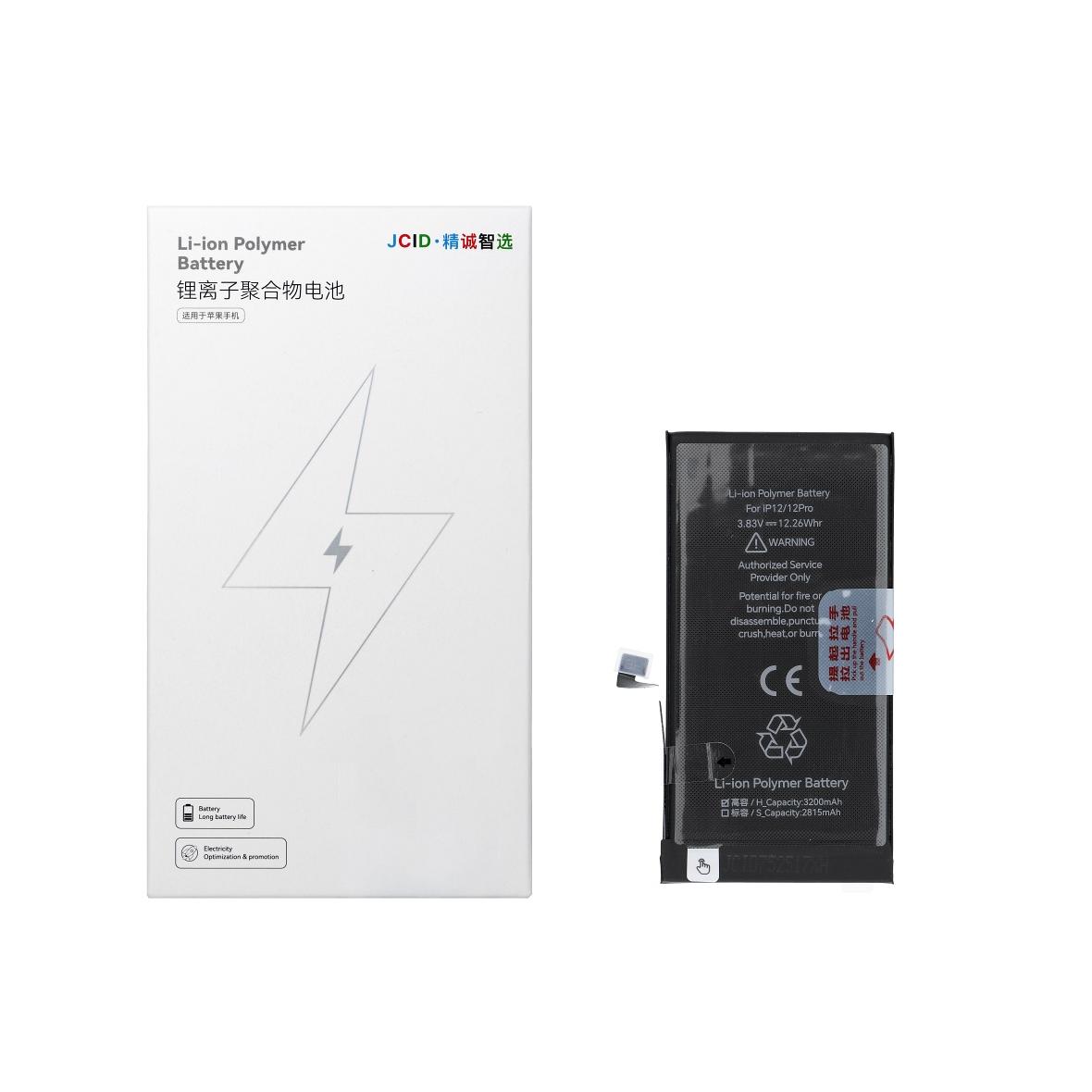 JCID Bateria do iPhone 12 / 12 Pro 3200 mAh (zwiększona pojemność)