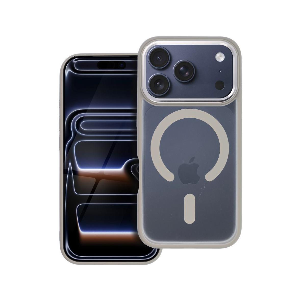 Futerał do iPhone 17 PRO Matte Mag Cover zgodny z MagSafe tytanowy