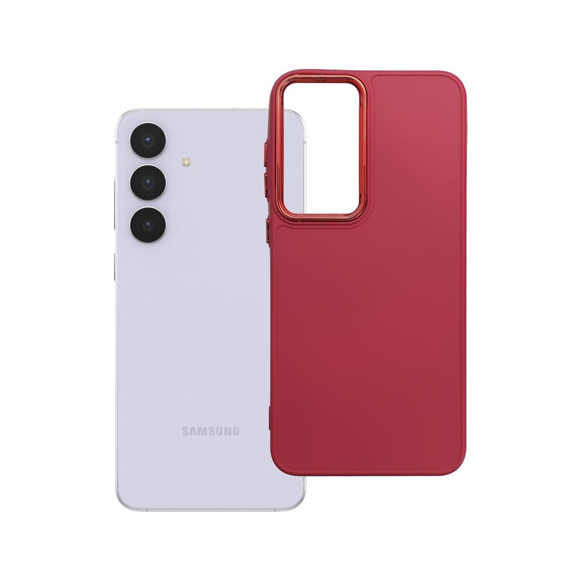 Futerał do Samsung S25 FE Frame magenta