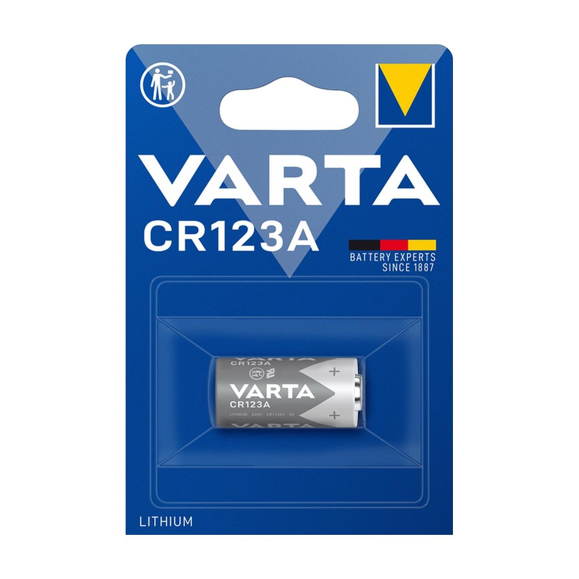 VARTA bateria litowa CR123A 3V 1 szt