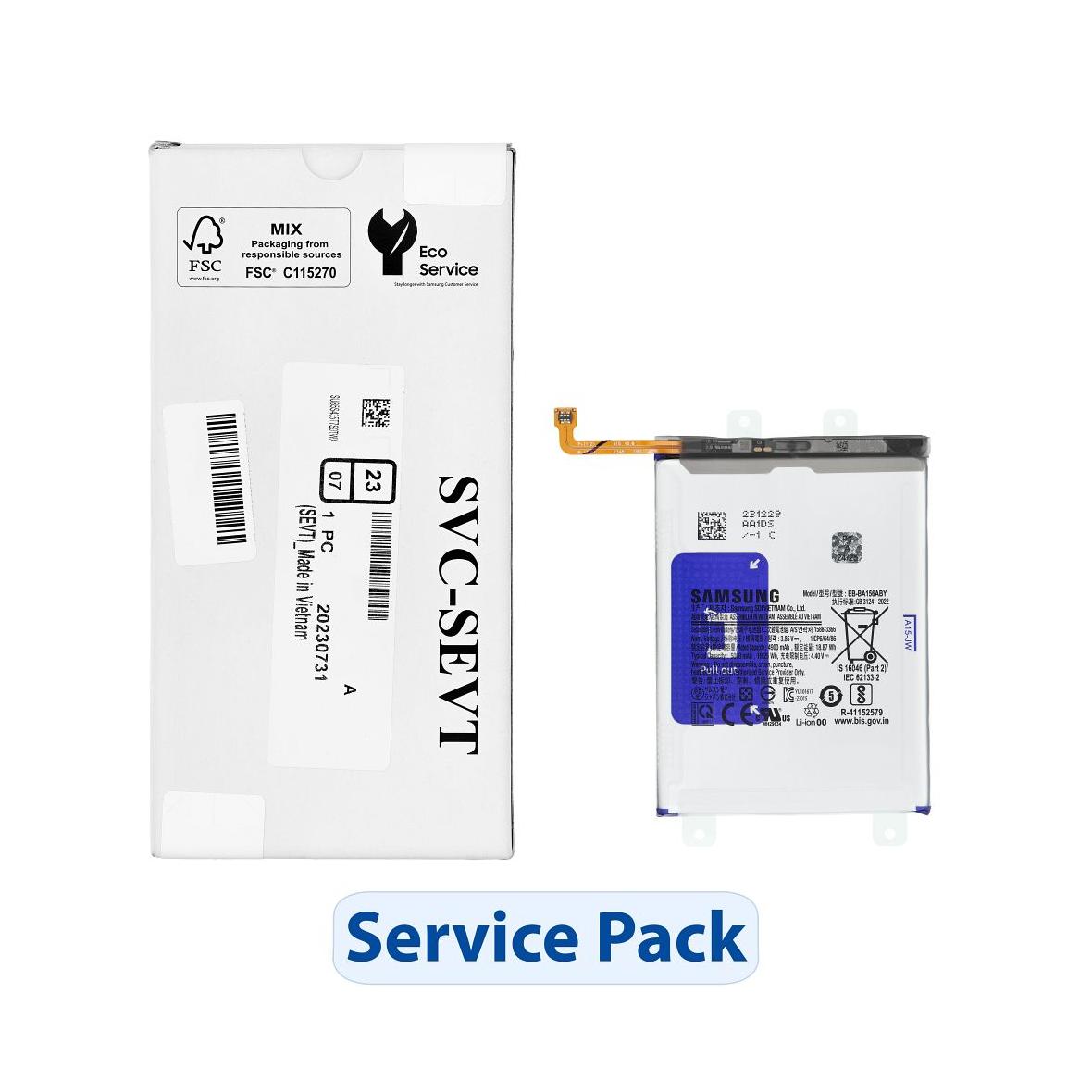 ServicePack Bateria EB-BA156ABY do SAMSUNG  A15 A155F / A156B GH82-33639A