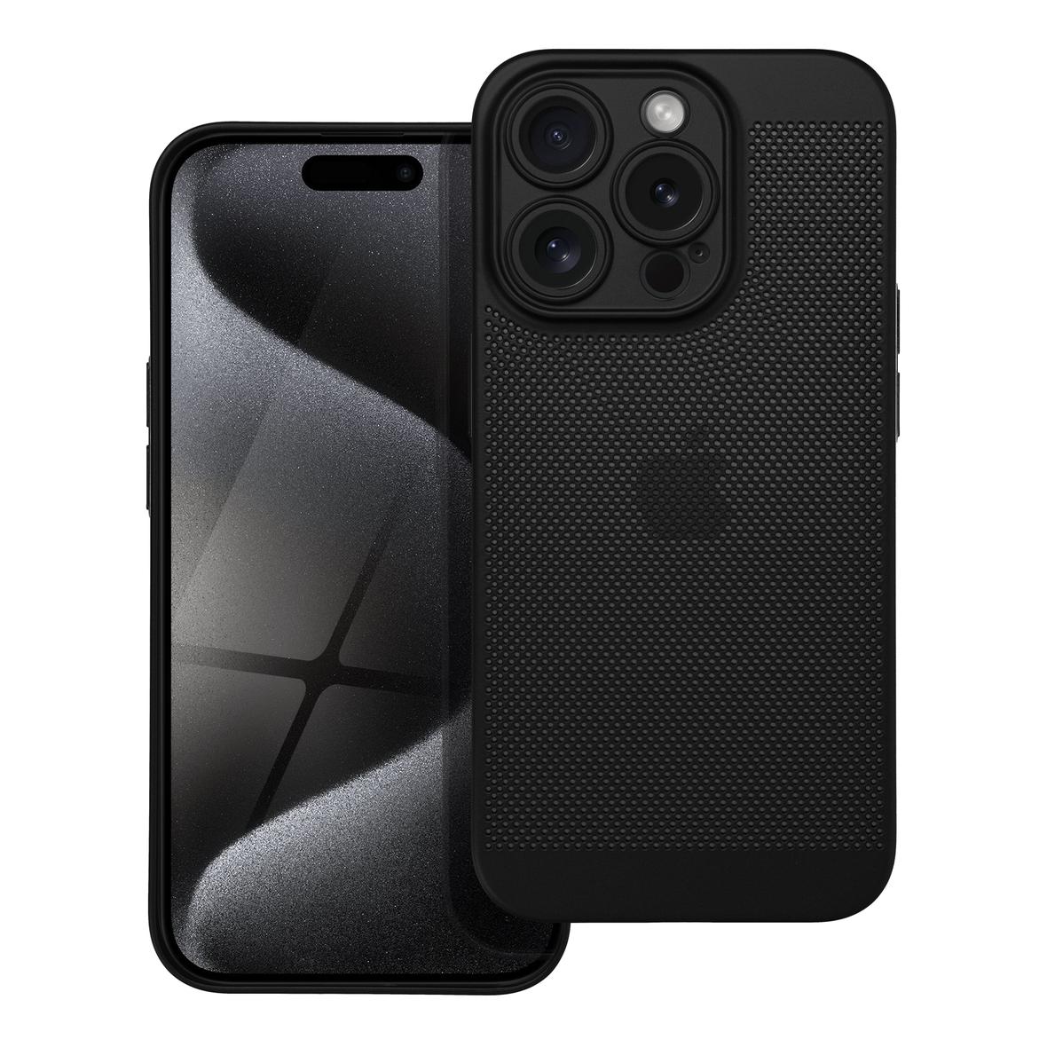 Futerał do iPhone 15 PRO Breezy czarny