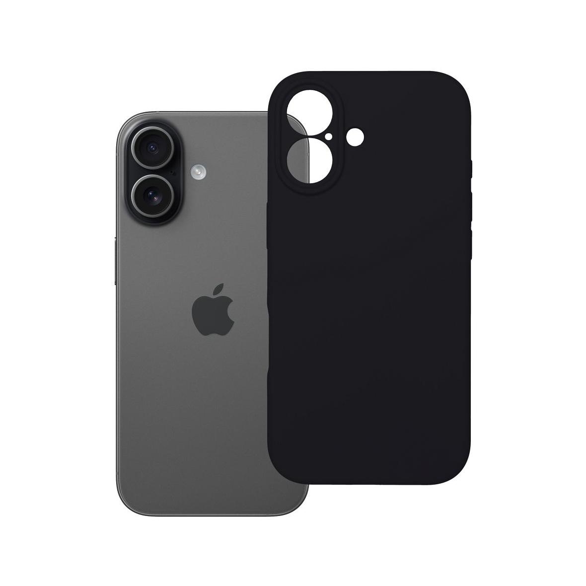 Futerał do iPhone 17 Silicone 2mm czarny