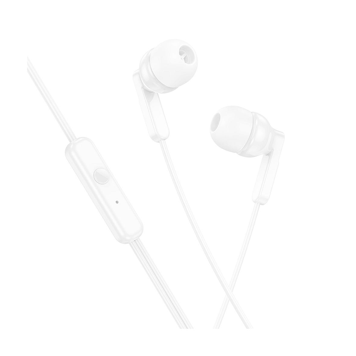 Słuchawki przewodowe douszne Jack 3,5 mm Hoco M121 białe