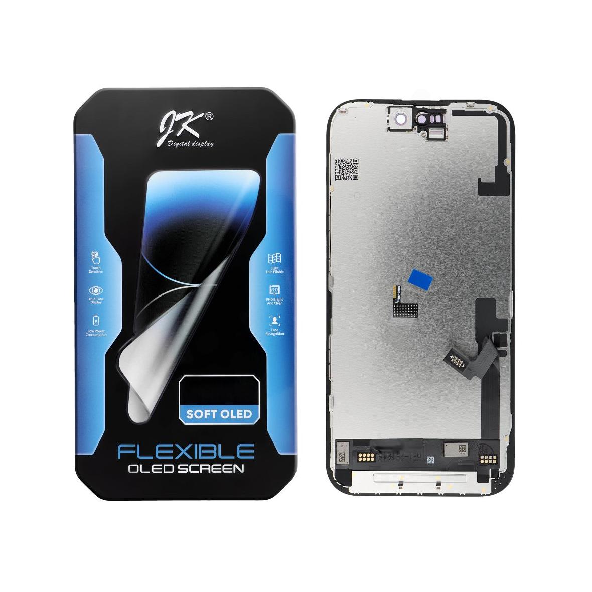 JK Wyświetlacz LCD do IPHONE 16 HARD OLED (Change IC)
