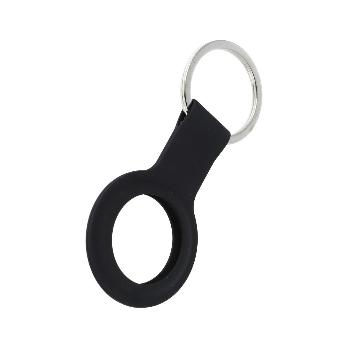 Brelok do lokalizatora AIRTAG / FORCELL F-TAG - SILICONE czarny